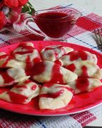 Вареники с вишней замороженной