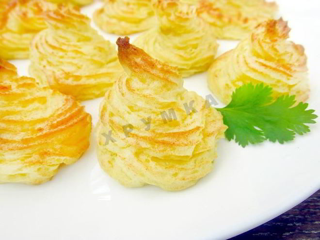 Рецепт запеченного картофельного пюре