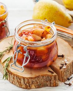 Запеченный грушево-медовый чатни с гвоздикой