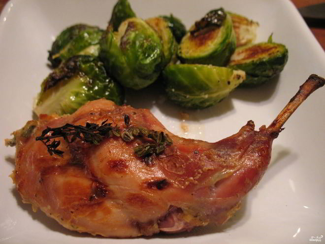 Рецепт жаркого из кролика