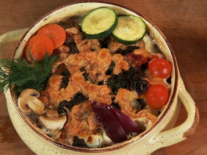 Рецепт жаркого из курицы с овощами