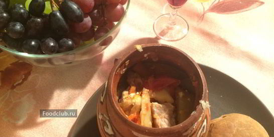 Жаркое в горшочке