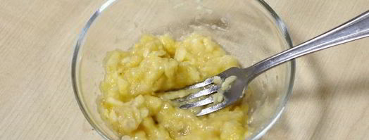 геркулесовая каша с бананом и орехами. Шаг 5