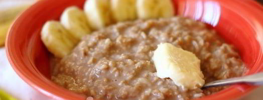 геркулесовая каша с бананом и орехами. Шаг 10