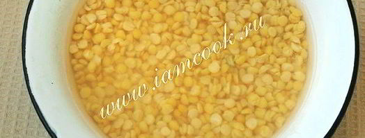 гороховая каша с луком. Шаг 3