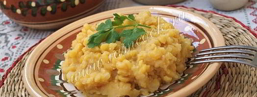 гороховая каша с луком. Шаг 8