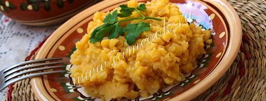 гороховая каша с луком. Шаг 9