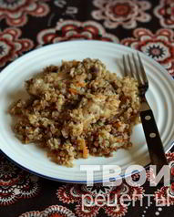 Каши с курицей