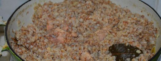 гречка по-купечески с курицей. Шаг 7