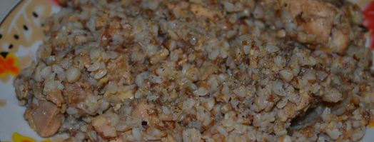 гречка по-купечески с курицей. Шаг 8