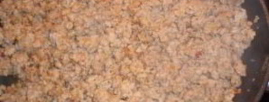 гречка с фаршем на сковороде. Шаг 2