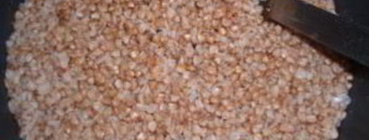 гречка с фаршем на сковороде. Шаг 4