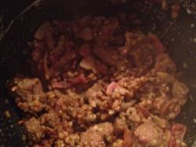 Рецепт гречки с мясом в мультиварке