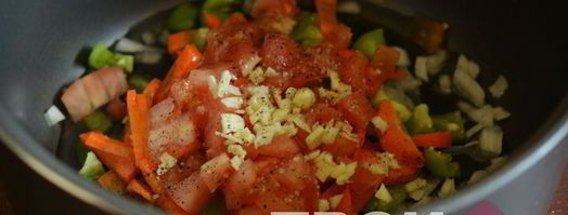 гречка с овощами. Шаг 4