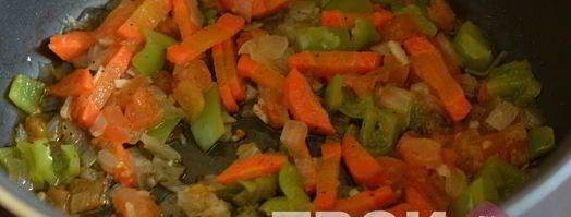 гречка с овощами. Шаг 5