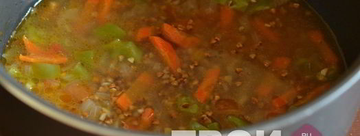 гречка с овощами. Шаг 7