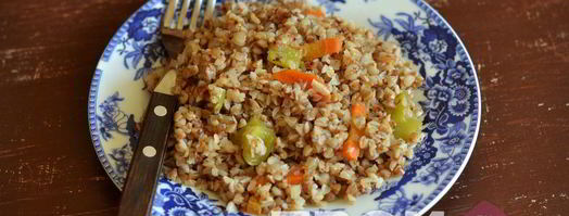 гречка с овощами. Шаг 8
