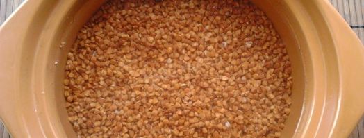 гречневая каша с грибами и луком. Шаг 4