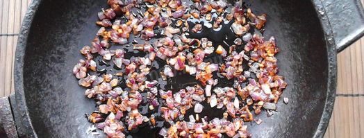 гречневая каша с грибами и луком. Шаг 5