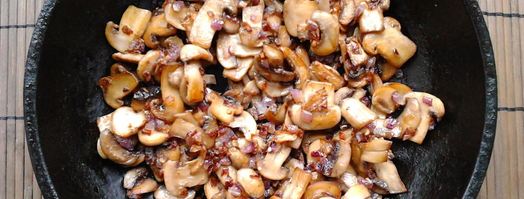 гречневая каша с грибами и луком. Шаг 6