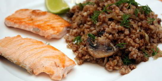 Гречневая каша с грибами