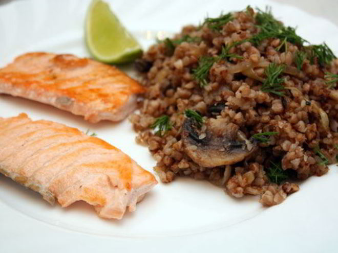 Рецепт гречневой каши с грибами