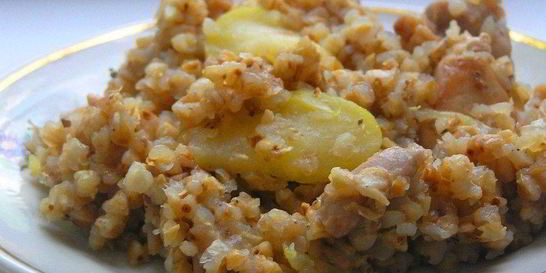 Гречневая каша с курицей