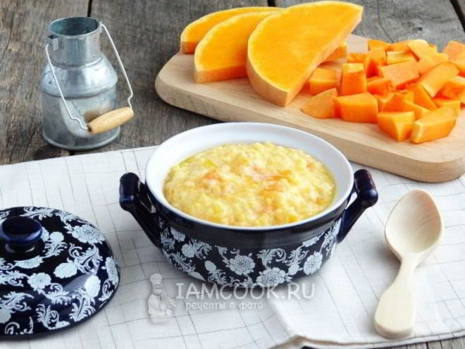 Рецепт кукурузной каши с тыквой в мультиварке
