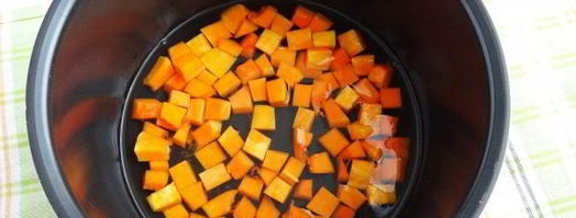 кукурузная каша с тыквой в мультиварке. Шаг 4