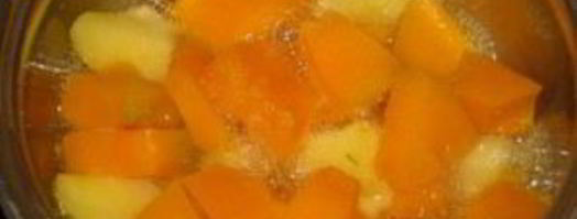 кукурузная каша с тыквой. Шаг 2