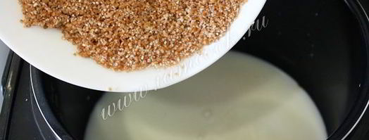 пшеничная каша в мультиварке. Шаг 4