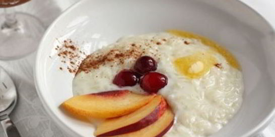 Рисовая каша на молоке