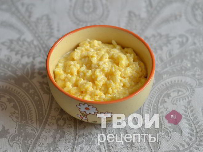 Рецепт рисовой каши с тыквой