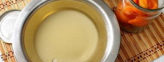 абрикосы в сиропе на зиму. Шаг 6