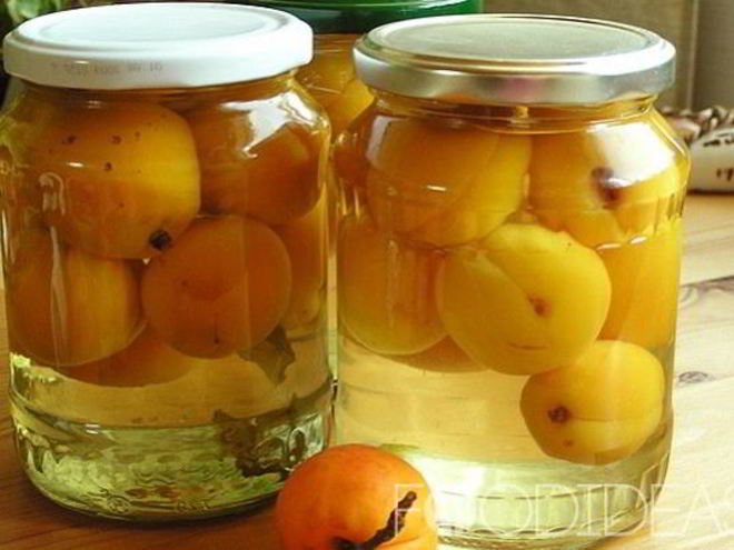 Рецепт абрикосов в сиропе
