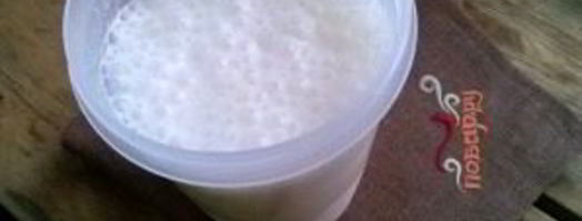 айран из кефира с зеленью. Шаг 2