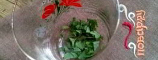 айран из кефира с зеленью. Шаг 3