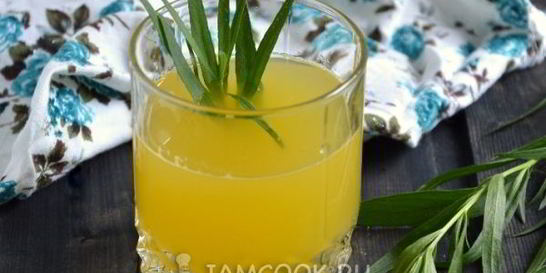 Апельсиновый напиток с эстрагоном