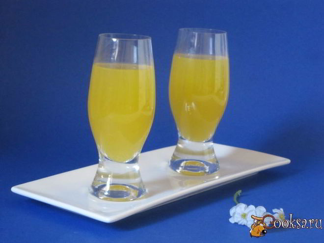 Рецепт апельсинового напитка