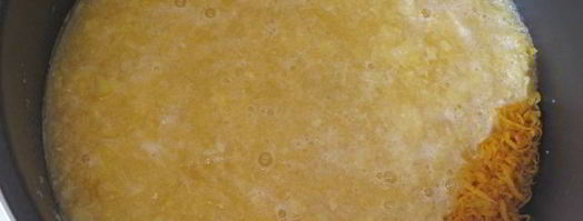 апельсиновый напиток. Шаг 4