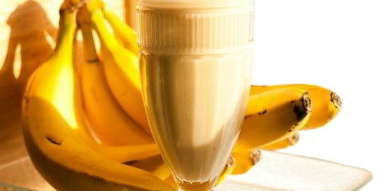 Бананово-кефирный коктейль
