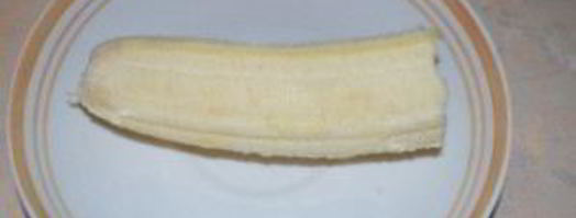 банановый коктейль. Шаг 2