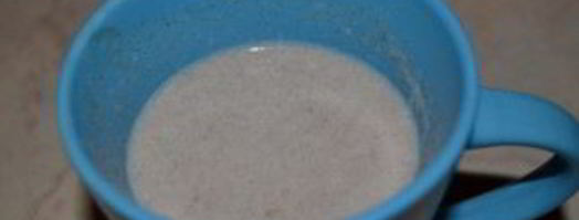 банановый коктейль. Шаг 4