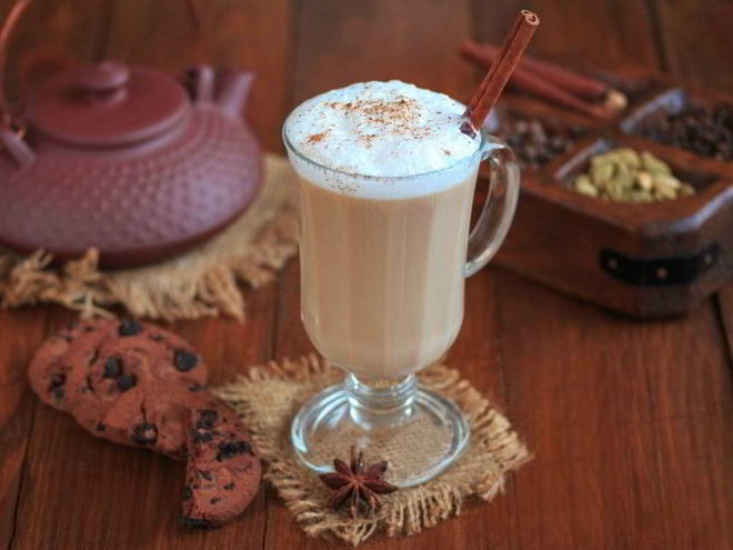 Рецепт чая латте