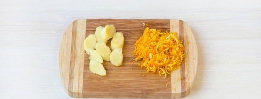 чай латте. Шаг 3