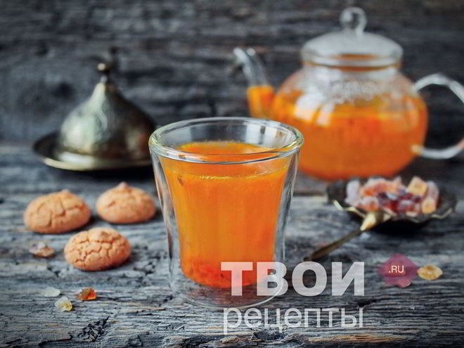 Рецепт облепихового чая