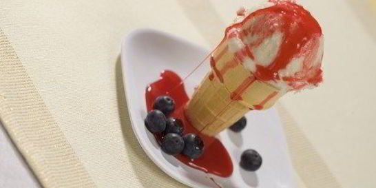 Черничный сироп с ароматом имбиря