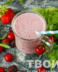 Клубничные коктейли