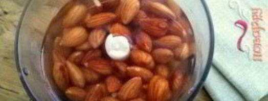 домашнее миндальное молоко. Шаг 2