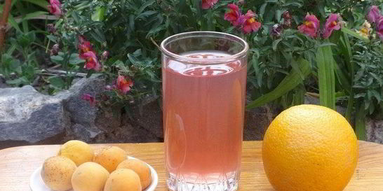 Фруктовый напиток с апельсинами